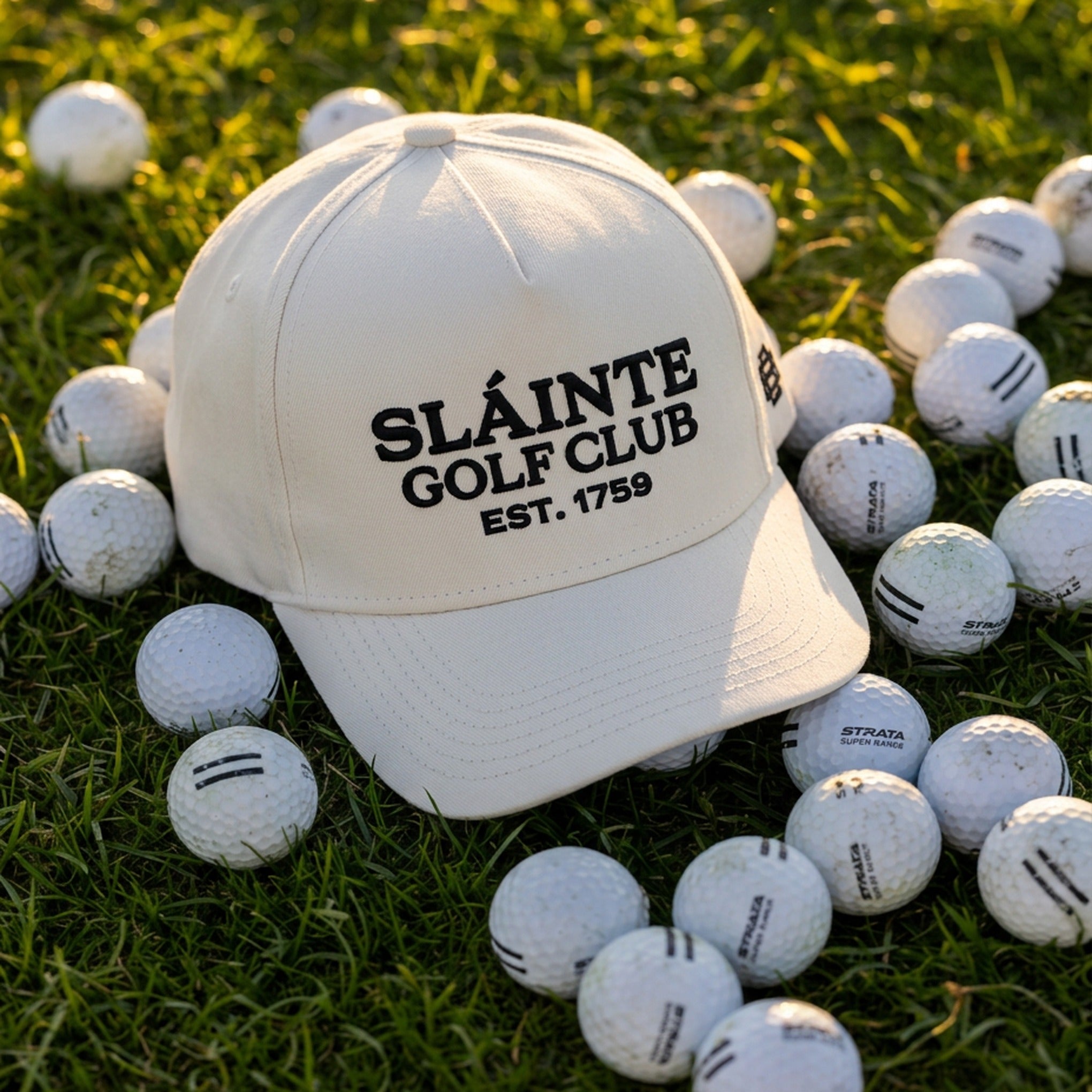 Sláinte Golf Club Cap - Natural