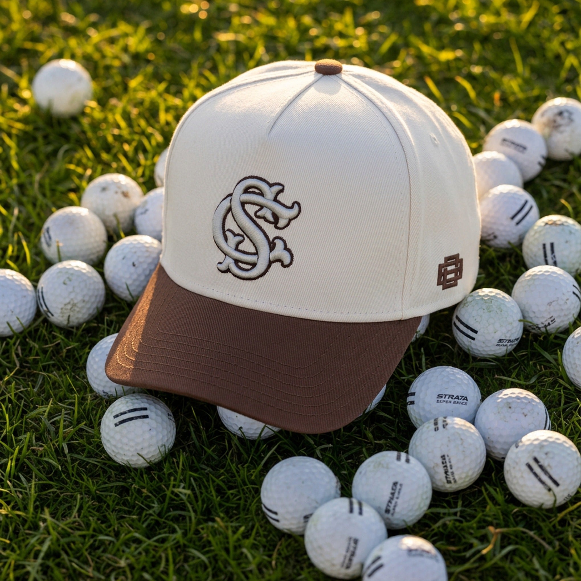 Sláinte Club Logo Cap - Natural/Brown