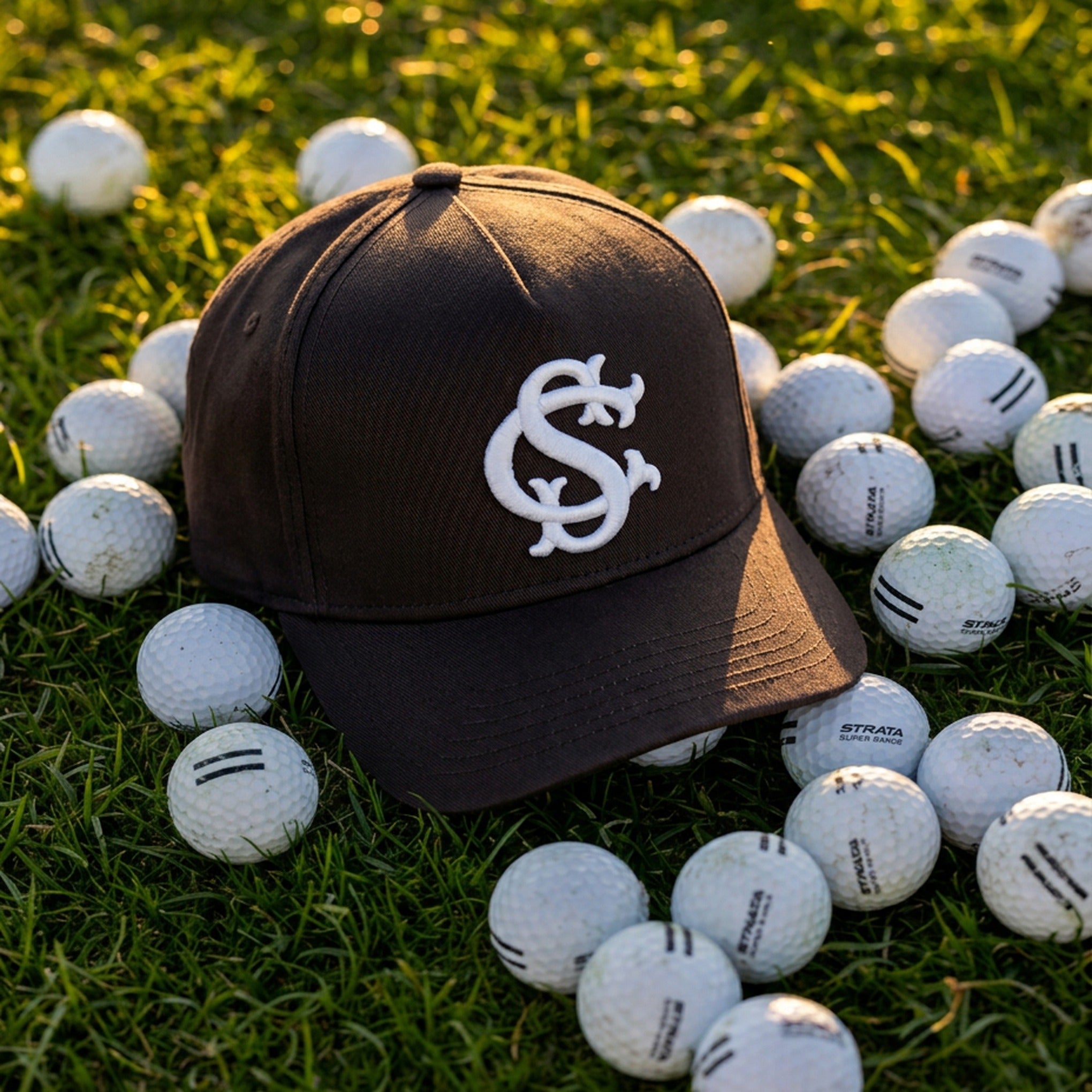 Sláinte Club Logo Cap - Black/White