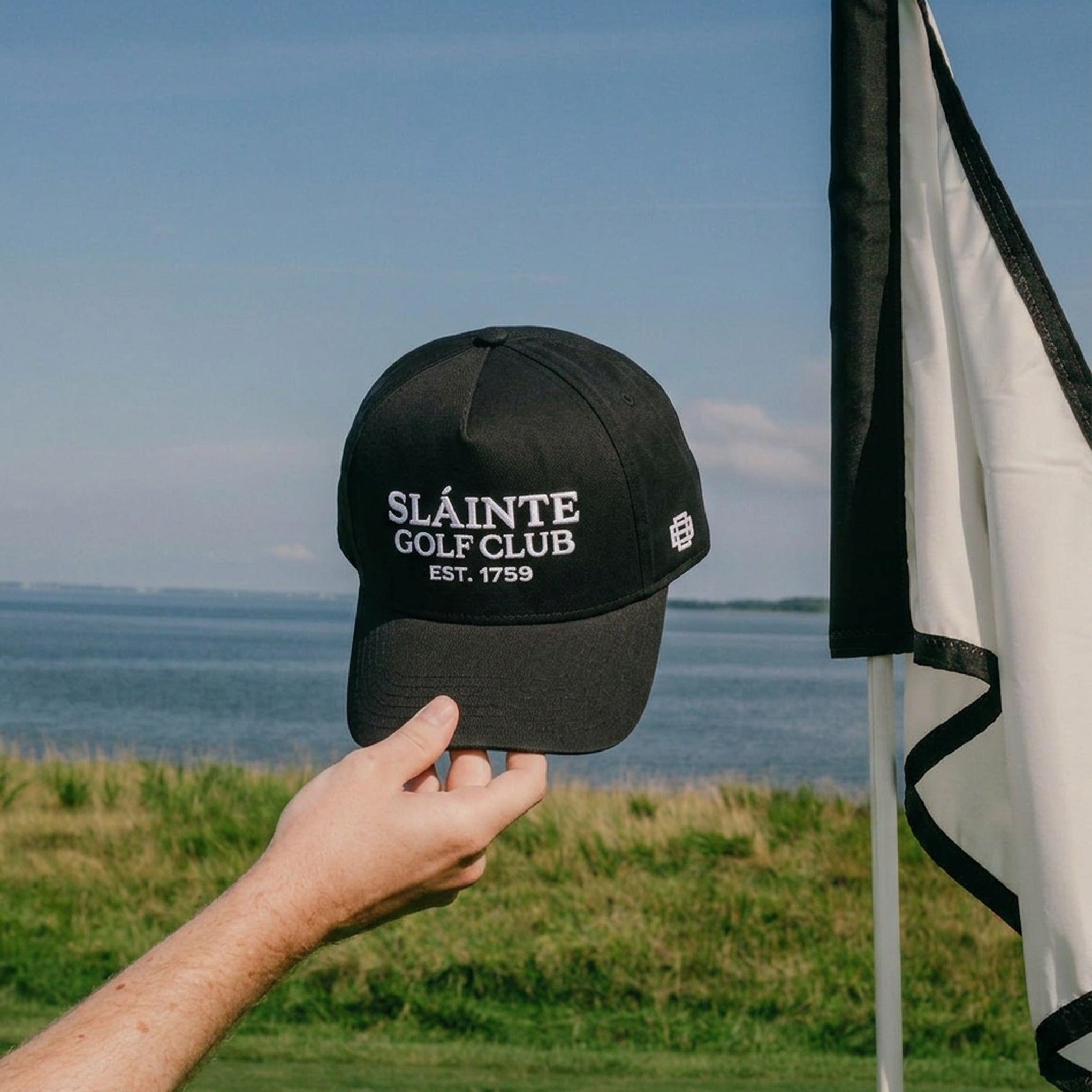 Sláinte Golf Club Cap - Black